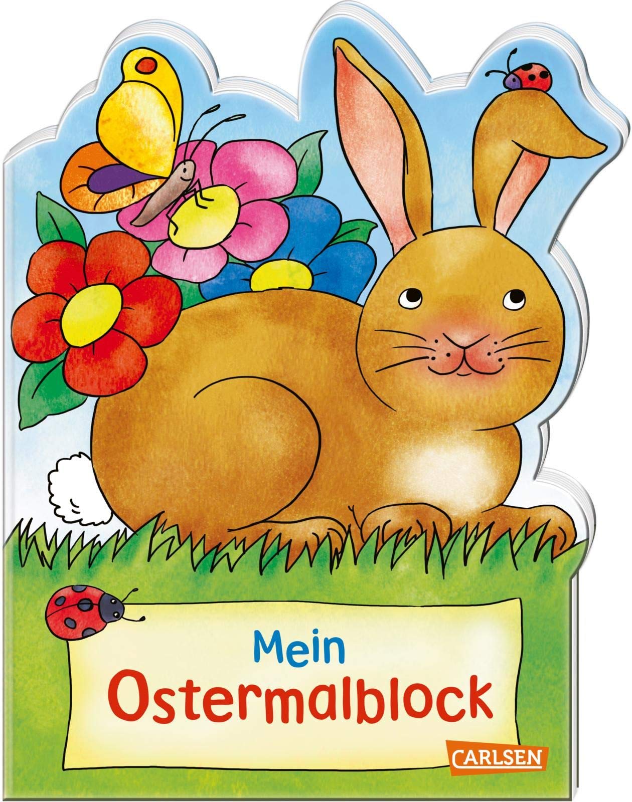 Mein Oster Malblock Osterwiese Lustige Ausmalmotive Fur Ostern