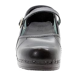 Bjork Women's Marcella Mary-Jane Leather Clogs