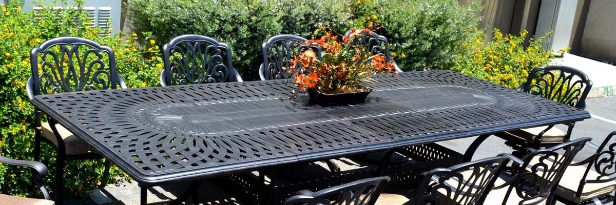 Powder Coated Aluminum Patio Dining Set Photos