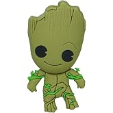 Marvel Guardians of The Galaxy Groot 3D Foam Magnet,Multi-colored,3"
