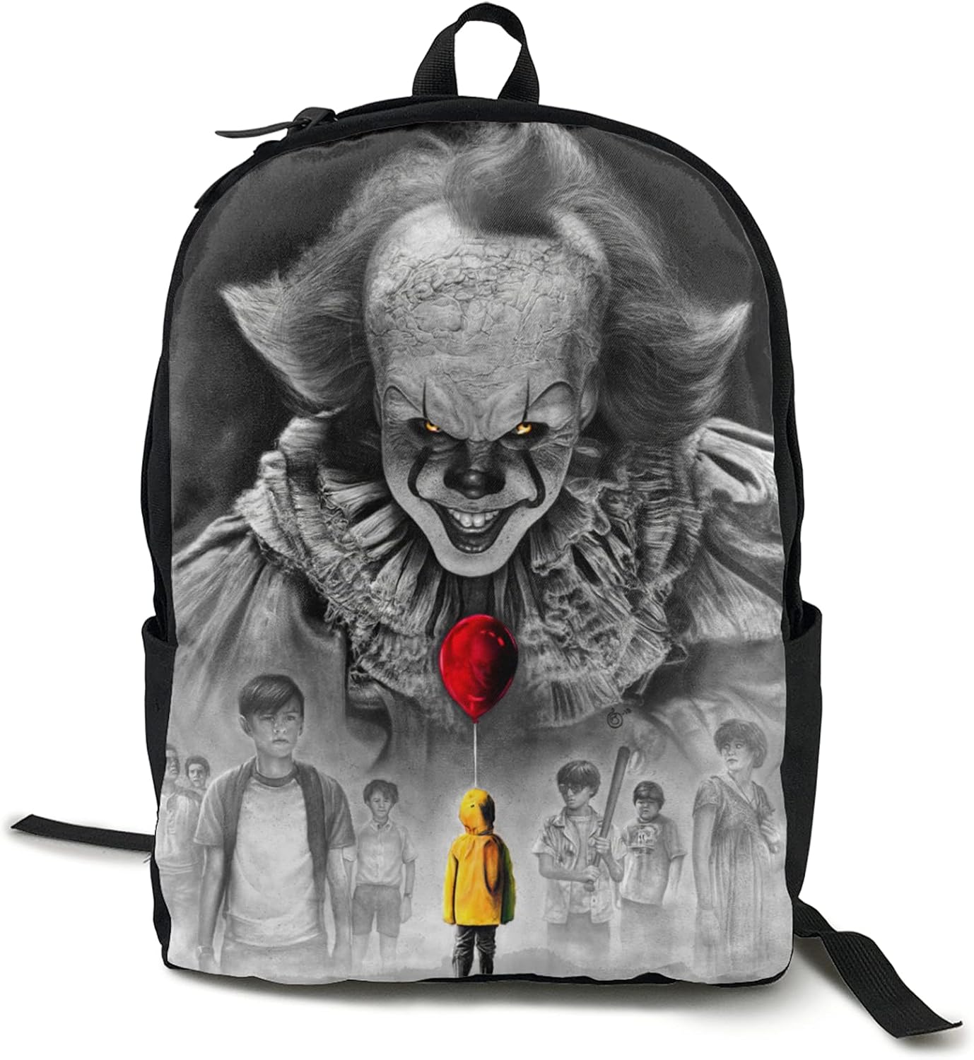 Pennywise It Classic Horror Movie Backpack 15Inch Laptop Backpack