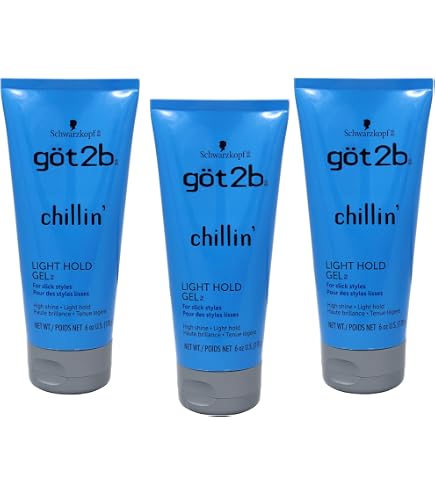 Amazon.com : Schwarzkopf Got 2B Chillin Gel Light Hold 6 Ounce