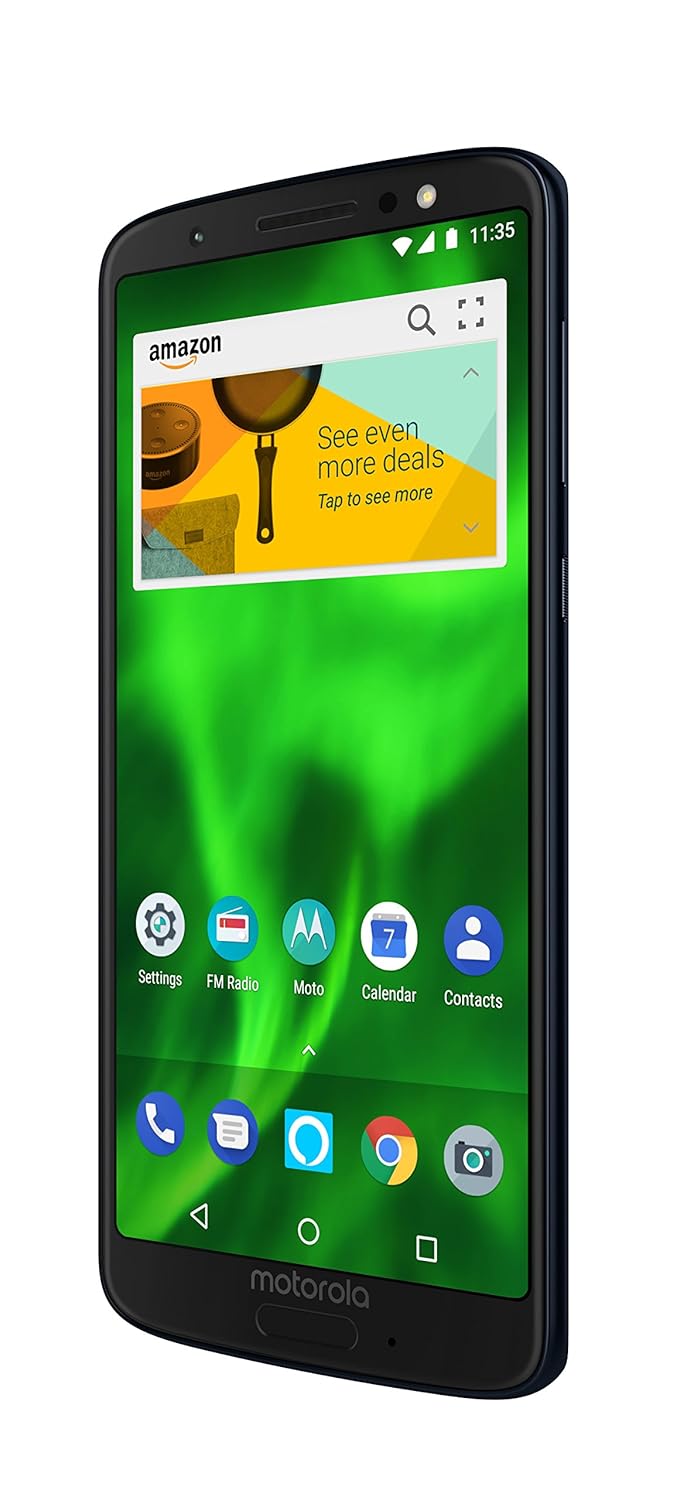 Amazon.com: Moto G6 – 64 GB – Unlocked (AT&T/Sprint/T-Mobile/Verizon) –  Deep Indigo – Prime Exclusive Phone: Cell Phones & Accessories