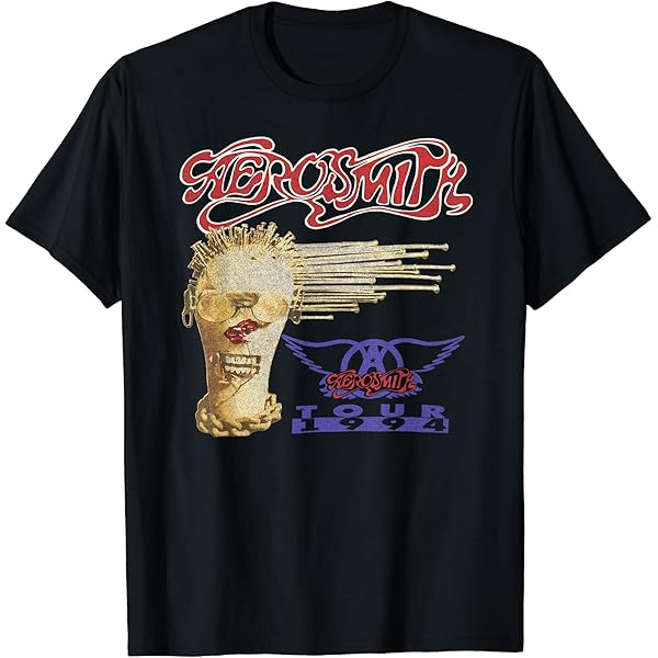 90s エアロスミス GET A GRIP TOUR 94 ツアーTシャツ Get A Grip Tour 1994 T-Shirt - Aerosmith Official Store