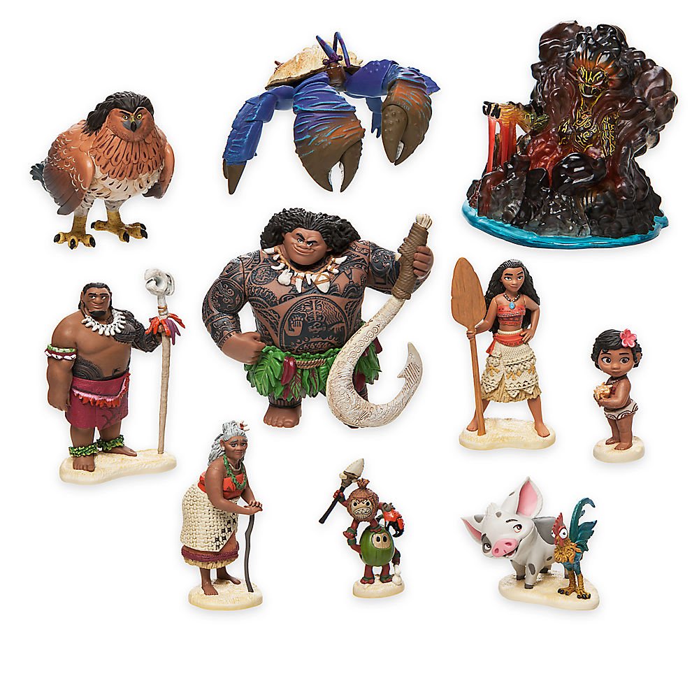 moana toy set