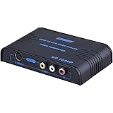 Goodes HDMI to RCA Converter HD 1080P Composite Video 3RCA AV S-Video CVBS R/L Audio Output S-Video Adapter Supporting PAL/NTSC for PC Laptop Xbox PS3 PS4 Camera Blue-Ray DVD Apple TV ROKU 4 Fire TV