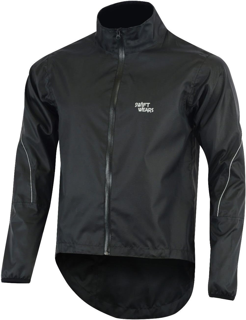 Swiftwears Mens Cycling Waterproof Jacket High Visibility Running Top