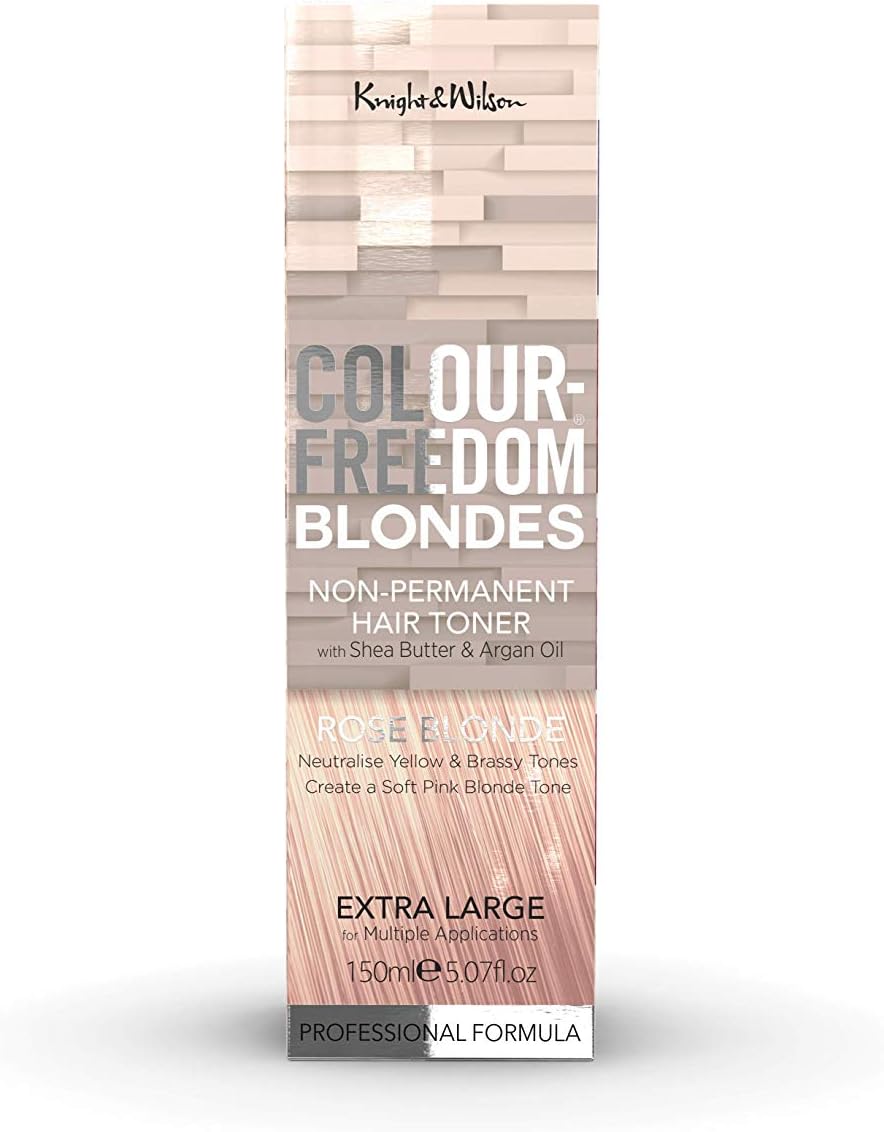 Knight & Wilson Colour-Freedom Rose Blonde Toner 150ml