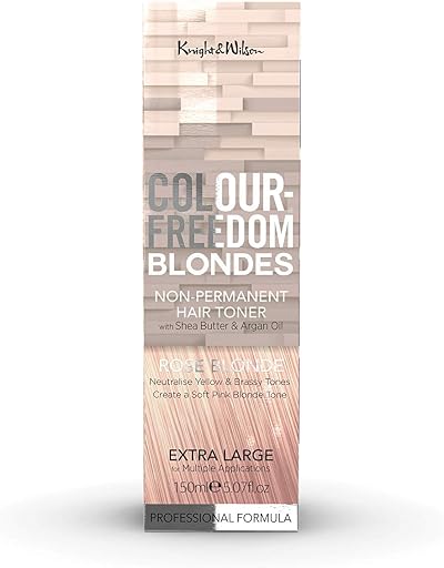 Knight & Wilson Colour-Freedom Rose Blonde Toner 150ml