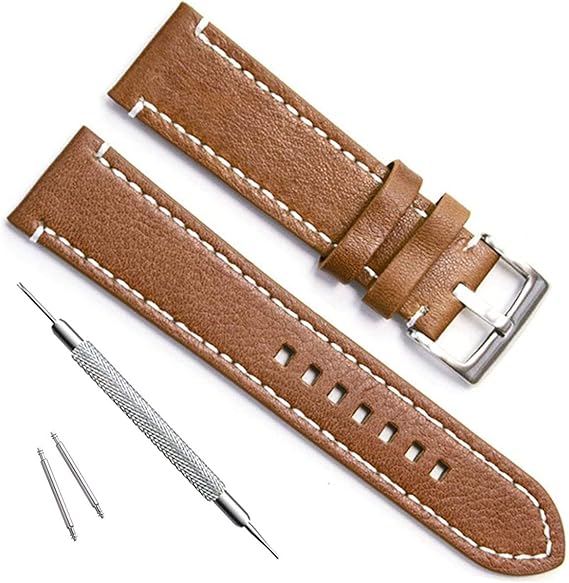 Amazon メンズハンドメイドダークレザーストラップ 手作りのビンテージレザーストラップ ストラップレザーギフトメンズとレディース ストラップヴィンテージレザーストラップ レザーストラップ交換用ストラップ mm 時計バンド 腕時計 通販