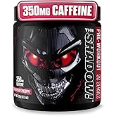 JNX SPORTS The Shadow! High Stim Preworkout | 350mg of Caffeine | Strawberry Pineapple 30 Servings | Electric Energy, Mental Focus & Superhuman Strength for Men & Women