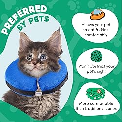 BENCMATE Protective Inflatable Collar for Dogs and