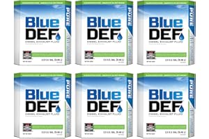 BlueDEF Diesel Exhaust Fluid Synthetic & Deionized Water 2.5 Gallon Jug (6 Pack)