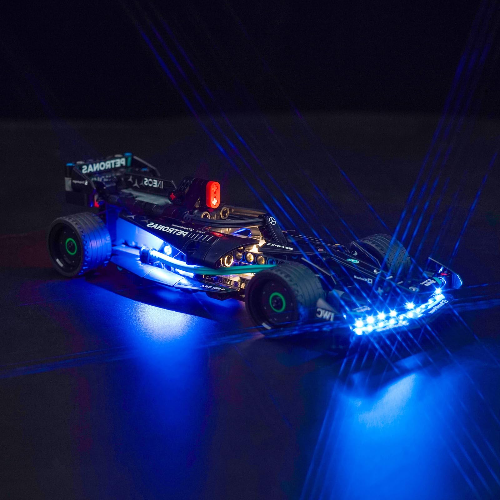 Light Kit for Lego Mercedes-AMG F1 W14 E Performance Race Car, Lighting Set for Lego 42165 Technic Mercedes-AMG F1 W14 E Performance - Not Include Models, Just Light Kit — image 1