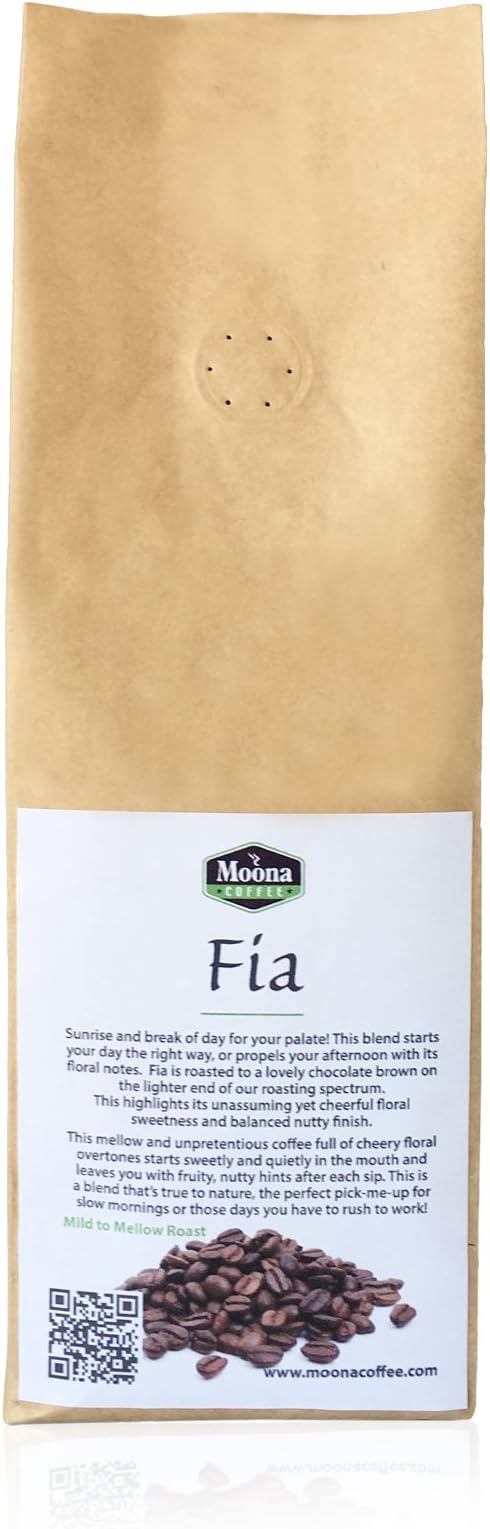 ROASTED TO ORDER ARTISANAL Coffee Beans 200g FIA - Light Roast Blend- Beans, or Ground to order for Espresso, Cafetiere, Filter, Percolator and Turkish Coffees (Beans)