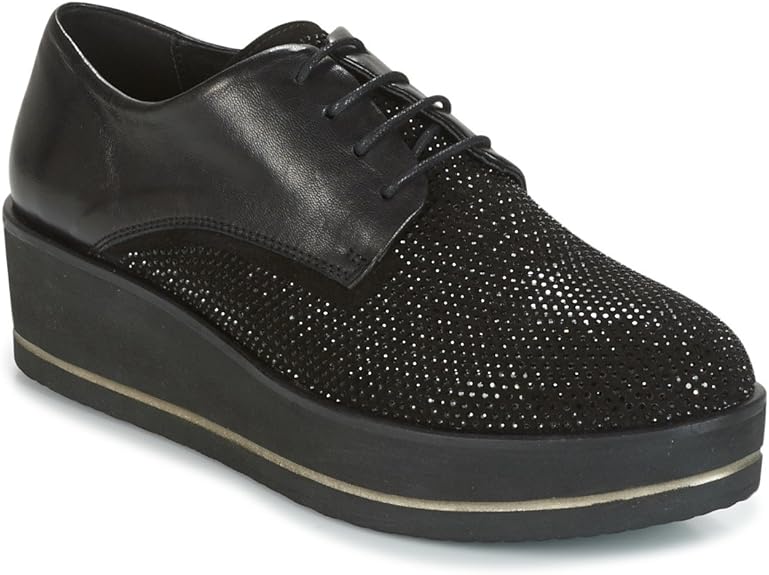 Tosca Blu Womens CIMONE Strass Schwarz Derby-Schuhe 40: Amazon.de ...