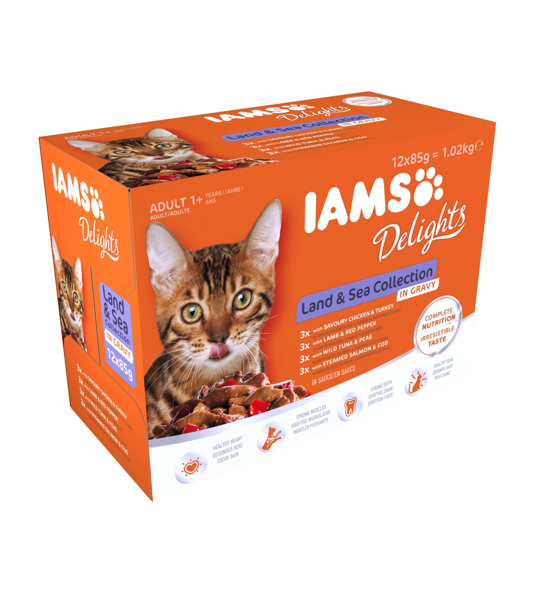 iams naturally cat food pouches