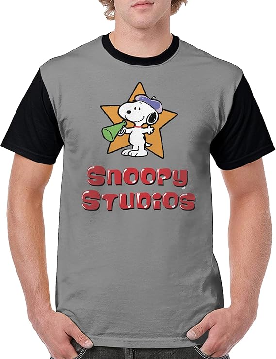 Amazon Co Jp 夏服 吸水速乾 Tシャツスヌーピー 1 ファッションの定番 夏服 Tシャツ メンズ 半袖 速乾し ベーシック Tシャツ 柔らかい 快適 定番 コーディネート自由 服 ファッション小物