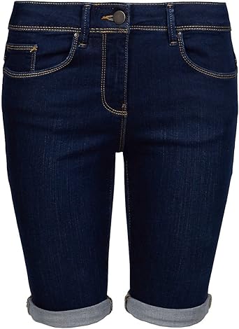 m&s womens denim shorts