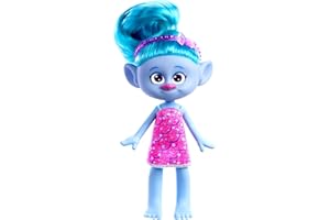 Mattel DreamWorks Trolls Band Together Trendsettin’ Fashion Dolls, Chenille with Vibrant Hair & Accessory, Toys Inspired by the Movie