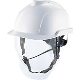 MSA Hard Hat Chinstrap, Black, 4-Point Universal Attachment, Plastic Hook | 3/4" Polyester Webbing, Flexible Construction &amp; Adjustable Design for Comfort, Durable/Versatile, Replaceable GA90047