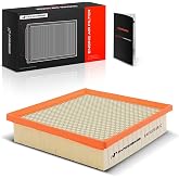 A-Premium Engine Air Filter Compatible with Toyota, Dodge, Jeep &amp; Lexus | for Toyota Camry, Highlander, Avalon, Sienna &amp; Dodge Durango &amp; Jeep Grand Cherokee &amp; Lexus ES350, NX300, RX350, # 17801-0P050