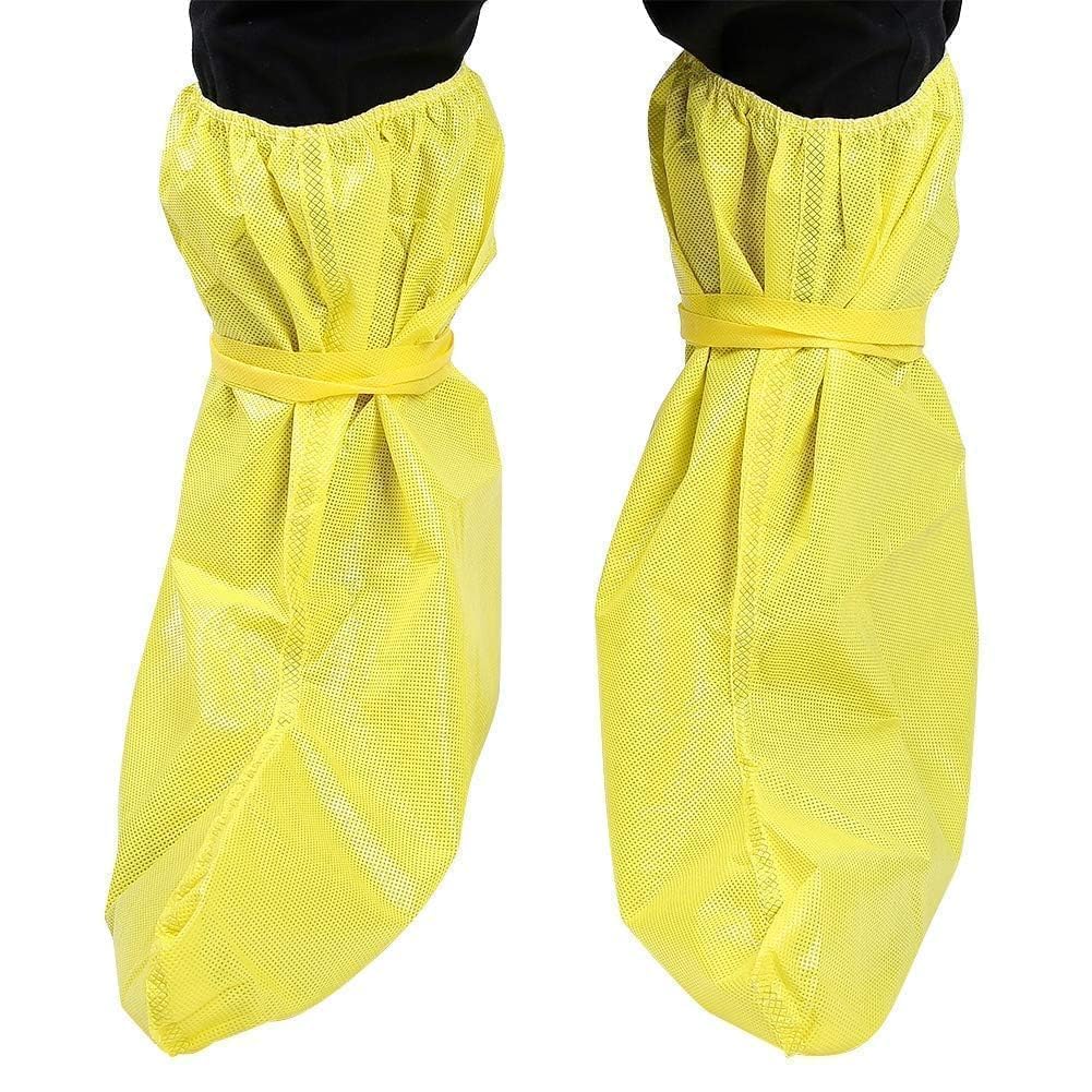 Thicker Boot Shoe Covers, Acid and Alkali Resistant Shoe Covers Chemical Safety Boots Protectors