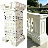 Cement Cast-in-Place Mold for Balcony Railing, Roman Column Spacing Railing Mold for Engineering or Garden (95CM)