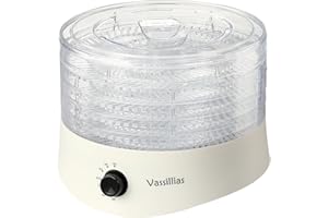 Food Dehydrator Dryer - Dehydrator for Healthy Food, Meat, Jerky, Fruit, Vegetable, Mushroom and Herb, 280W, 158°F, Mini Drye