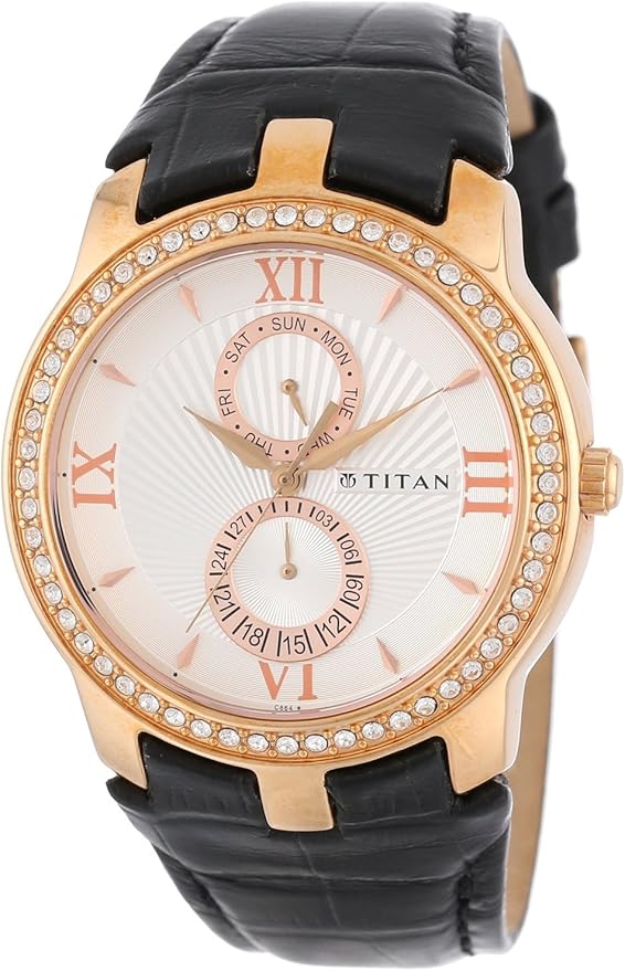 Amazon [タイタン] Titan 腕時計 Men's Regalia Day and Date Function Watch