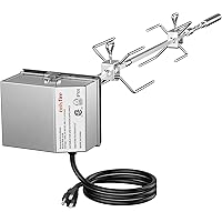 Onlyfire Kit de rôtisserie de rechange universel pour barbecue – Tige