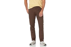 Amazon Essentials Men's Chinos, Athletic Fit, Work Pants, 5-Pocket, Comfort Stretch