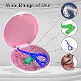 ARGOMAX Dento Box Aligner Case White Rose Red Silicone 1 Piece Box view 3