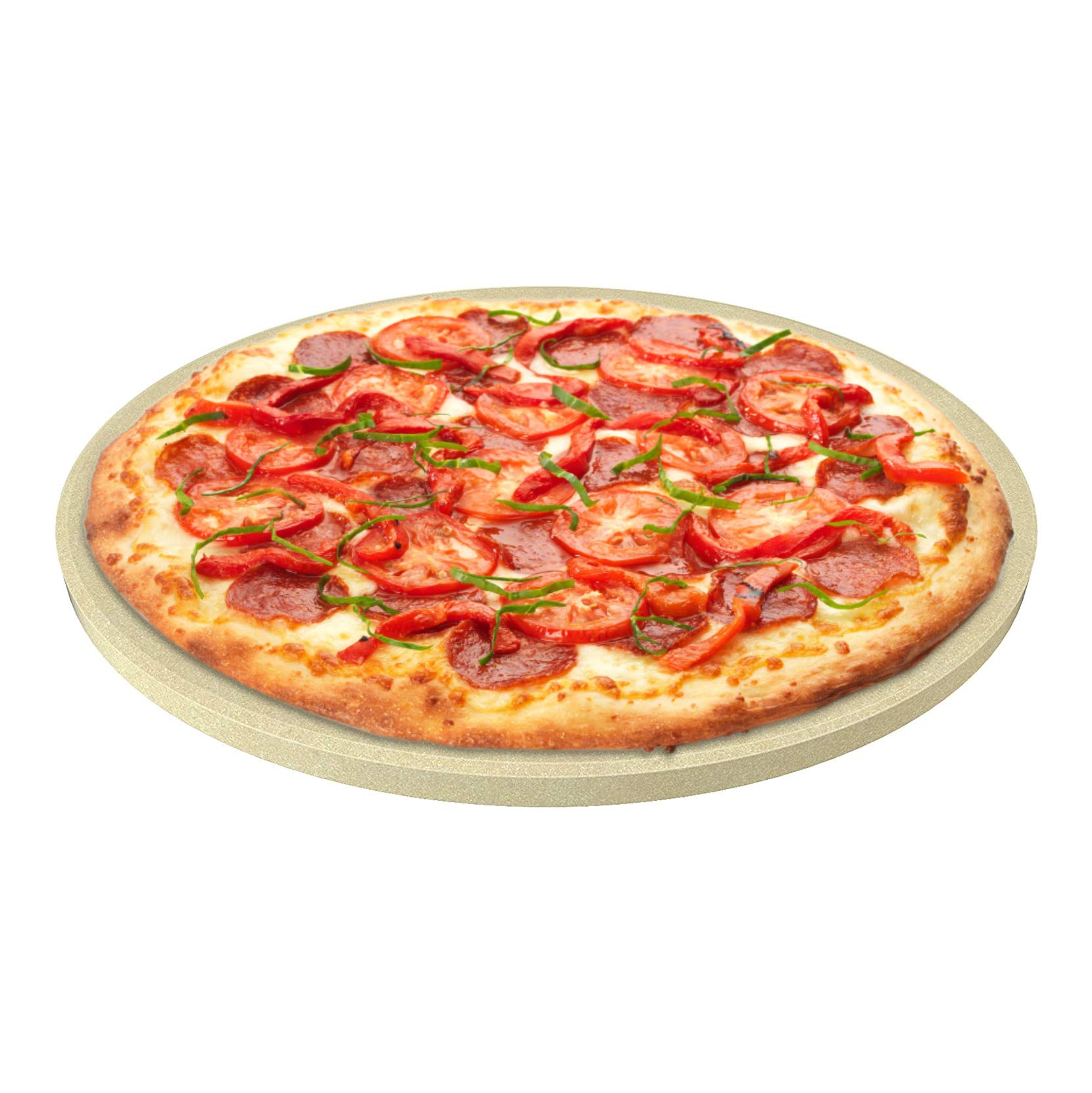 Buy Cast Elegance Durable Thermal Shock Resistant Thermarite Pizza and Baking Stone for Oven and