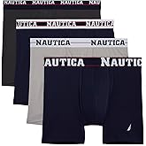 Nautica Men's 4 Pack Limited Edition Micro Stretch Boxer Briefs