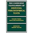 The Cambridge Translations of Medieval Philosophical Texts: Volume 3, Mind and Knowledge