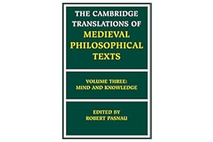 The Cambridge Translations of Medieval Philosophical Texts