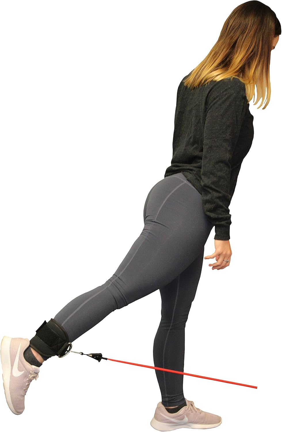 Glute-Tastic - Ankle Kickback Strap with Resistance Bands for Butt & Hip Exercises : Sports & Outdoors