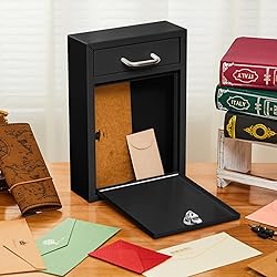 Yaocom Locking Mailbox with Key for Outdoor 12.2 x