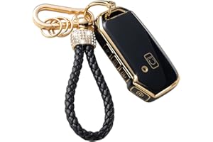 Gematay for Kia Key Fob Cover, Key Case Shell Compatible with Kia Cerato Ceed Forte NIRO Sorento Seltos Sportage Soul Telluride Remote Smart Key Protector