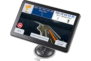 VEVOR GPS Navigator for Car, 9 inch Touch Screen 16GB GPS Navigation System with Lifetime Map Updates, Voice Turn-by-Turn Gui