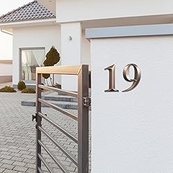 Jetec 10 Pcs House Numbers 3D Door Mailbox Numbers