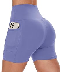 CAMPSNAIL Biker Shorts Women with Pockets