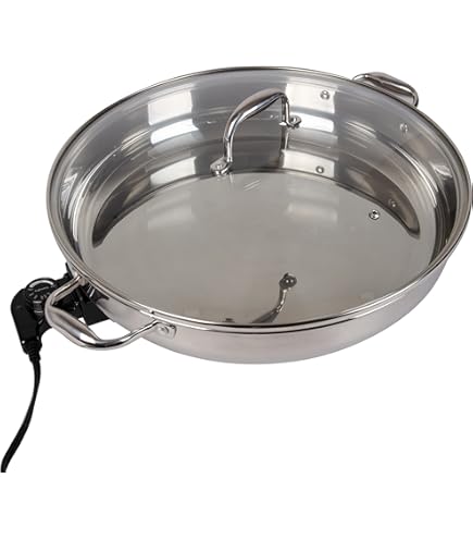 Saladmaster 7817 Stainless Steel Oil Core 11 Electric Skillet