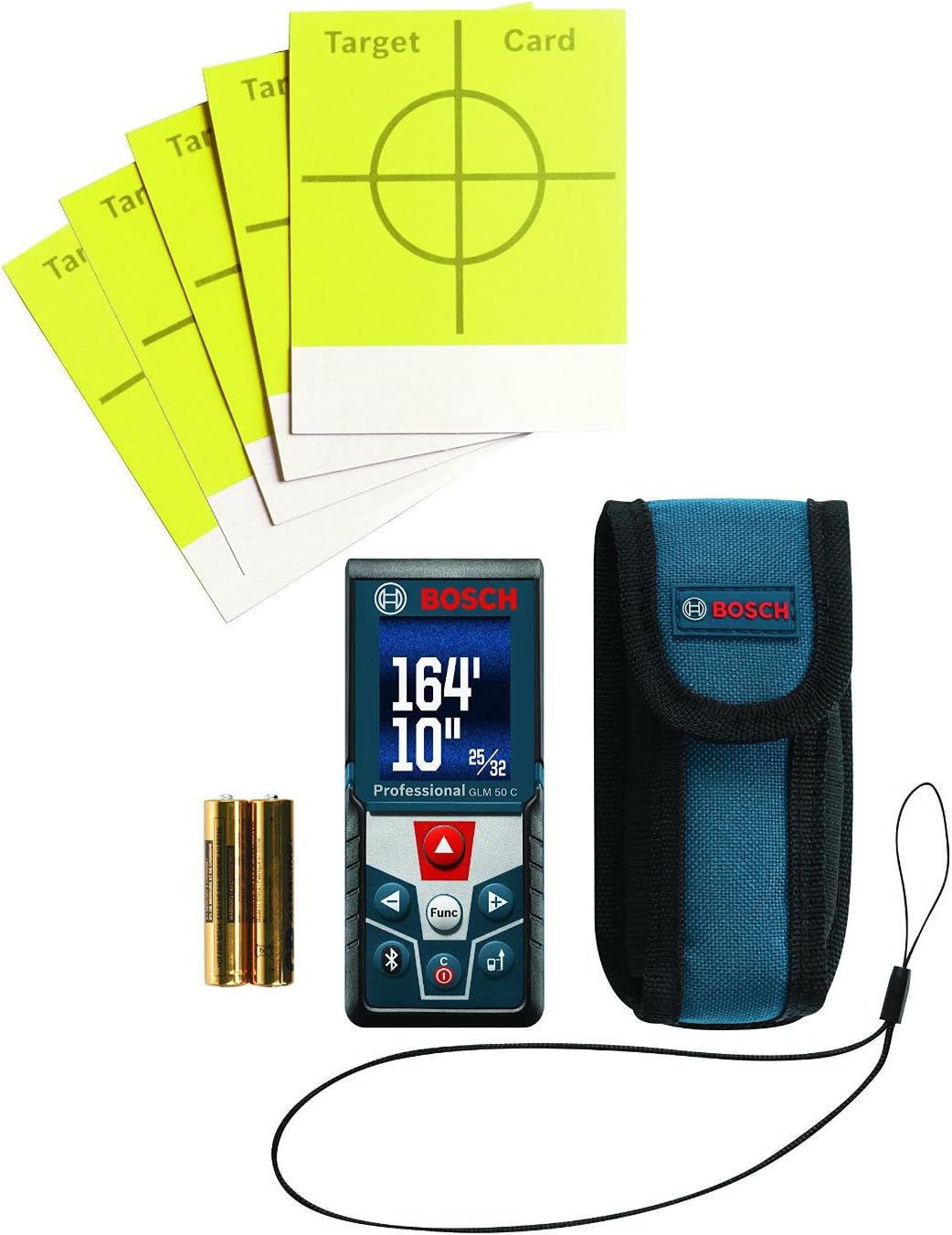 Amazon Com Bosch Blaze Glm 50 C Bluetooth Enabled 165 Laser