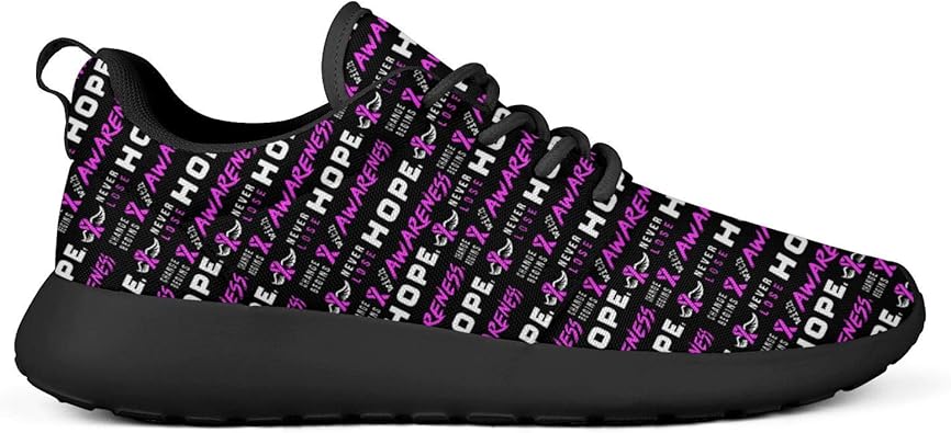 breast cancer running shoes