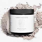 Hatch Holistic Organic Bentonite Clay 1 lb (16 oz) – Pure Mineral-Rich Detoxifying Clay Mask for Face, Body, And, Scalp, Helping In Natural Exfoliation, Deep Cleansing and Skin Revitalization