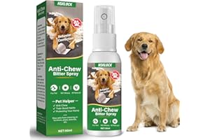 MGDYSS Bitter Apple Spray for Dogs to Stop Chewing, Effective Dog & Cat Deterrent Spray for Furniture, Safe No Chew Spray for Dogs to Easily Create Restricted Areas for Protecting Shoes and Carpet