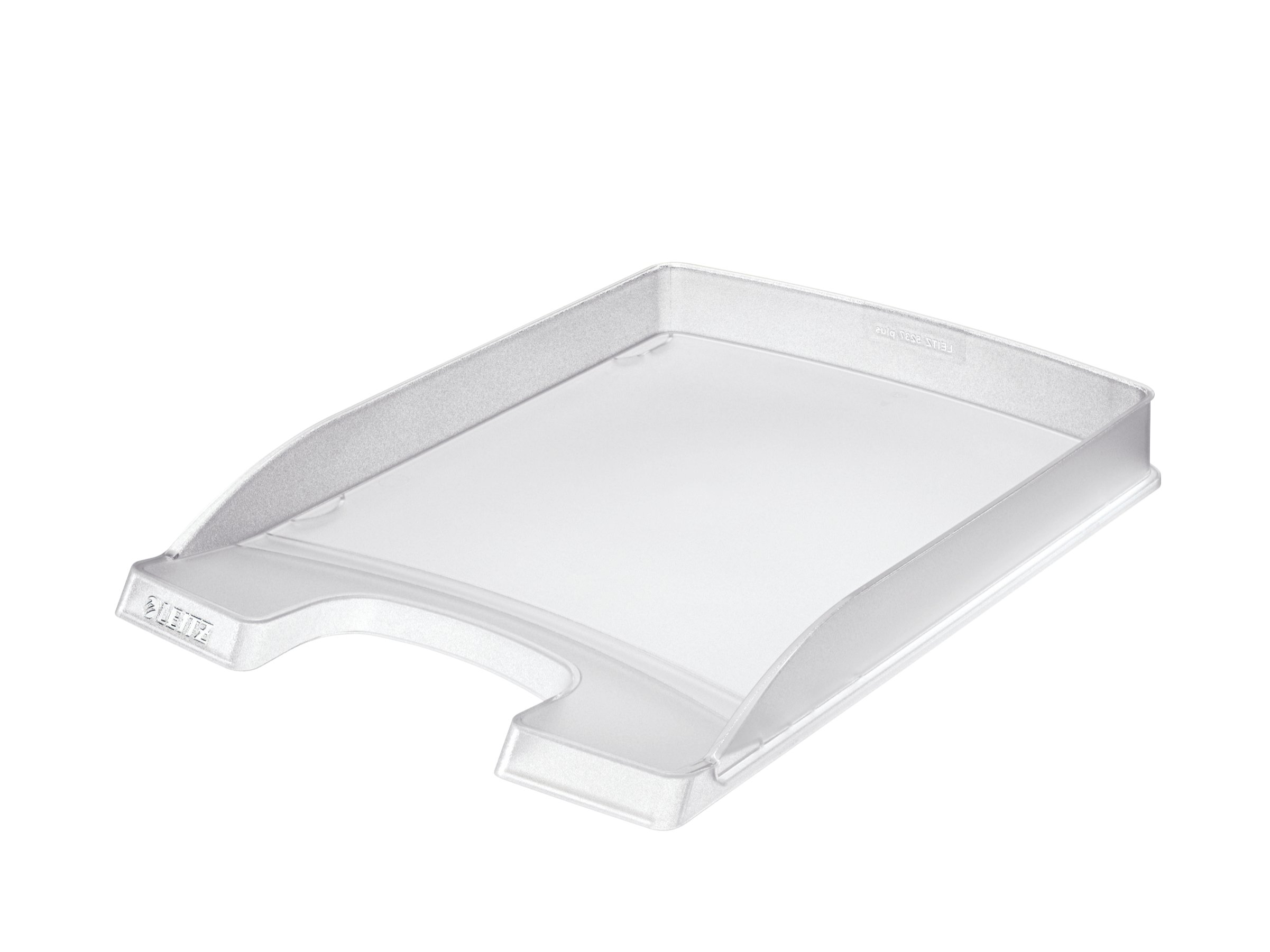 Leitz A4 Letter Tray, Slim, Clear, Plus Range, 52370003