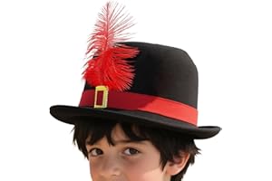 Musketeers Costume Hat | Holiday Costume Hat with,Novelty Headpiece Breathable Lightweight Headwear for Stage Performances